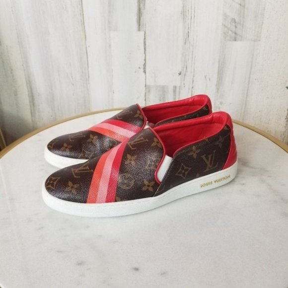 Louis Vuitton Frontrow Monogram Sneakers Slip-on - Picture 9 of 11